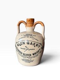 Vintage Stoneware Scottish Whiskey Glen Garry Bottle #2