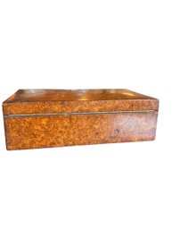 Antique French Burl Elm Wood Box