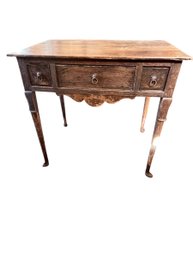 Antique 18th Century (1700s) English Oak Dressing Table