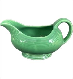 Fiestaware Retired Color Sea Mist Green Sauce Boat