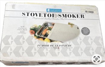 Camerons Products - Large Stovetop Smoker Heavy Duty Stainless Steel Rack