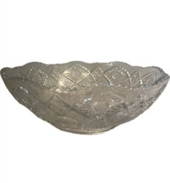 Vintage Cut Glass Bowl