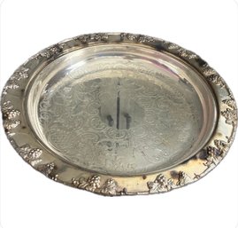 Crescent Serving Dish # 5287EF With Glass Insert