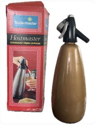 Hostmaster Gold Syphon Master Soda Maker