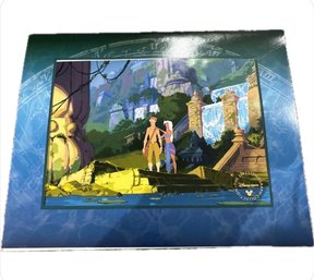 Walt Disney Atlantis The Lost Empire Lithograph Litho Collection 2002