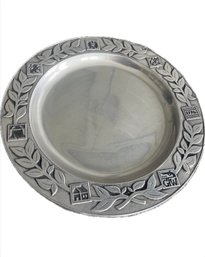 Armstrong Limited Edition Pewter Plate Wilton Columbia PA Pewter