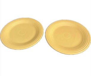 Fiestaware Sunflower Yellow Dinner Plates