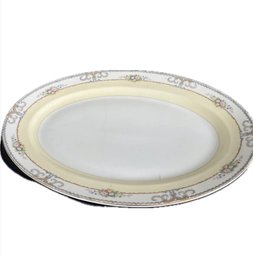 Meito Bone China, Made In Japan Oval Serving Platter