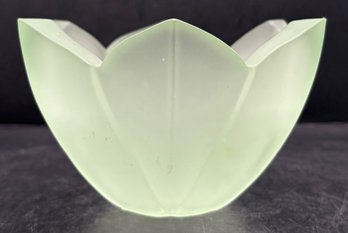 Decorative Frosted Glass Bowl