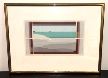 B. Kubalak Signed Lithogrpah Framed - Coast To Coast #12/26