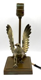 RARE Frankart Inc. Bronze Base Eagle Lamp - Missing Shade - #79678