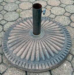 Outdoor Fiberglass 21 INCH Umbrella Stand