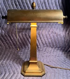 Antique Solid Bronze Desk Lamp