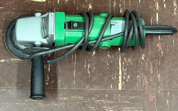 Hitachi Electric Angle Grinder With Handle