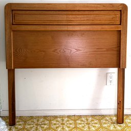 Solid Oak Wooden Twin-size Headboard