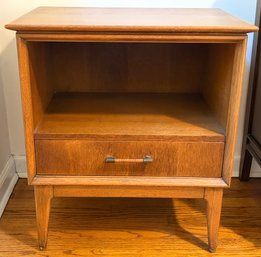 Century Furniture MCM Wooden Nightstand With Drawer