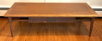 MCM Lane Rhythm Wooden Coffee Table With Drawer