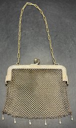 Vintage German Silver Chainmail Purse
