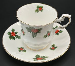 Royal Dover Fine Bone China Teacup & Saucer Set - Made In England