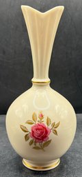 Lenox Rhodora Pattern Porcelain Bud Vase - Made In USA