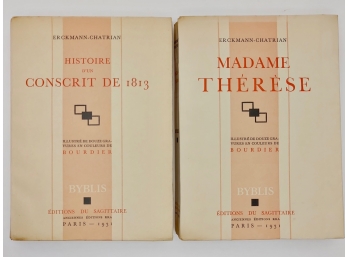 Erckmann-Chatrian. Madame Therese & Histoire D'Un Conscrit De 1813