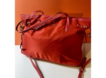 JPK Paris 75 East West Slouch Satchel Nylon Tote