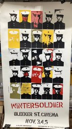 1972 Winter Soldier Movie Poster Bleeker St Cinema