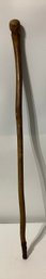 Handcrafted Wooden Walking Stick With Face