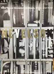 Louise Nevelson Exhibition Poster For A 1963 Art Show