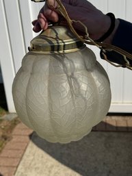 MCM Leviton Hanging Swag Lamp Light