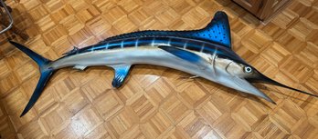 Blue Marlin  Full Body Wall Mount Reproduction  Fiberglass  Fish