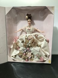 Antique Rose Barbie Doll, Which Is Part Of The FAO Schwarz Floral Signature Collection Limited Edition 1996