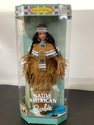 Fourth Edition Native American Barbie Doll, Part Of The Collector Edition And Dolls Of The World Collection