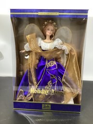 Holiday Angel Barbie Doll From The Collector Edition By Mattel, Released In 2000