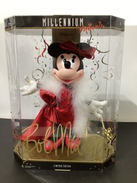 Vintage Mattel 1999 Limited Edition Bob Mackie Millennium Minnie Mouse Doll