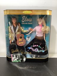 Barbie Loves Elvis Collector Edition Gift Set, Released In 1996 By Mattel