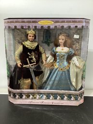 1999 Limited Edition 'Together Forever Collection' Barbie And Ken As Camelot's King Arthur & Queen Guinevere