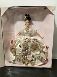 Antique Rose Barbie Doll, Part Of The FAO Schwarz Floral Signature Collection