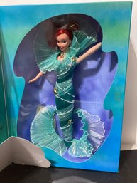 1997 Disney's The Little Mermaid Aqua Fantasy Ariel Doll, Produced By Mattel