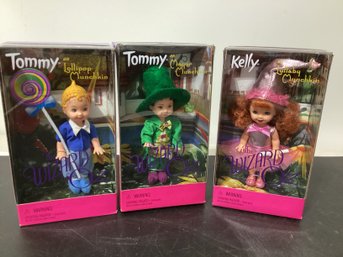 Mattel Barbie Dolls From The Wizard Of Oz Collection, Specifically The Munchkin Characters, Released In 1999