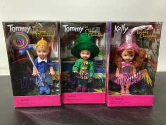 Mattel Barbie Dolls From The Wizard Of Oz Collection, Specifically The Munchkin Characters, Released In 1999