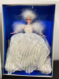 1994 Snow Princess Barbie Doll From The Enchanted Seasons Collection By Mattel
