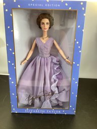 Elizabeth Taylor Special Edition White Diamonds Barbie Doll, Released In 2000