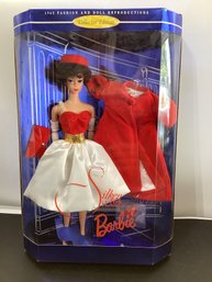 1997 Silken Flame Barbie Doll (Brunette), Which Is A Reproduction Of The 1962 Fashion And Doll.