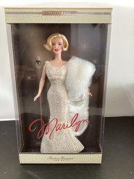 Marilyn Monroe Barbie Collector Edition Doll, Specifically The 2001 'Timeless Treasures' Release By Mattel