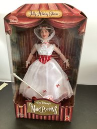 1999 Mattel Walt Disney's Mary Poppins Jolly Holiday Edition Collector Doll.
