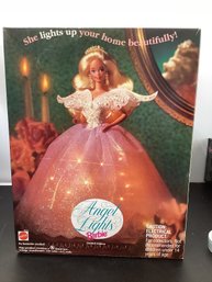 1993 Angel Lights Barbie Doll Tree Topper