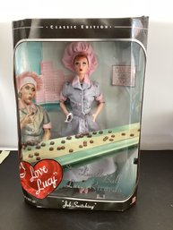 I Love Lucy: Job Switching' Barbie Doll, Released As Part Of The Classic Edition 1998