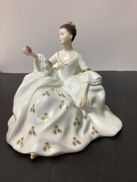 Vtg Royal Doulton Figurine 'My Love' HN 2339