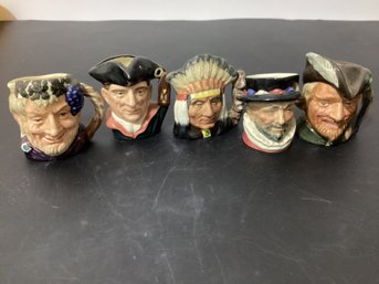 2' Toby Mugs (5)